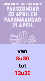 OPENINGSUREN FEESTDAGEN